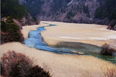 在打结的绳子走路